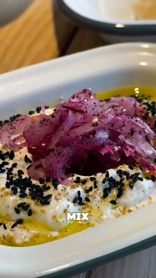 Save this for your next visit and remember to order the labneh! ⭐️